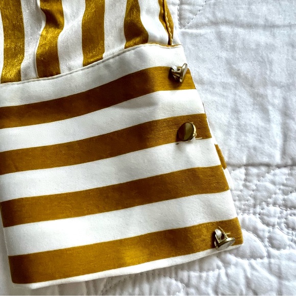 NWT ZARA BASIK  LAPEL COLAR WITH FRILL & CUFFEED SLEEVES BLOUSE TOP - Picture 8 of 10